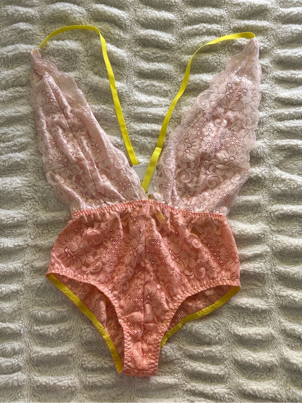 Intimately Free People Cross-back Bodysuit NWT small